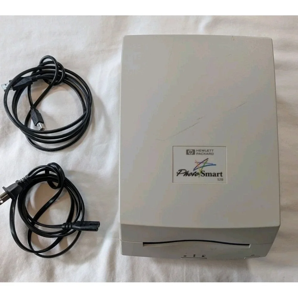 HP PhotoSmart S20 Photo Scanner C5101A Vintage Film Slide Negative - Powers On